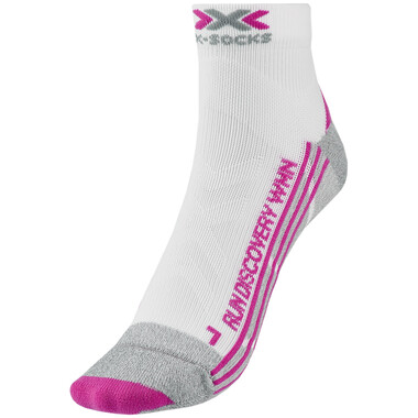 Socken X SOCKS RUN DISCOVERY Damen Weiß/Violett 0